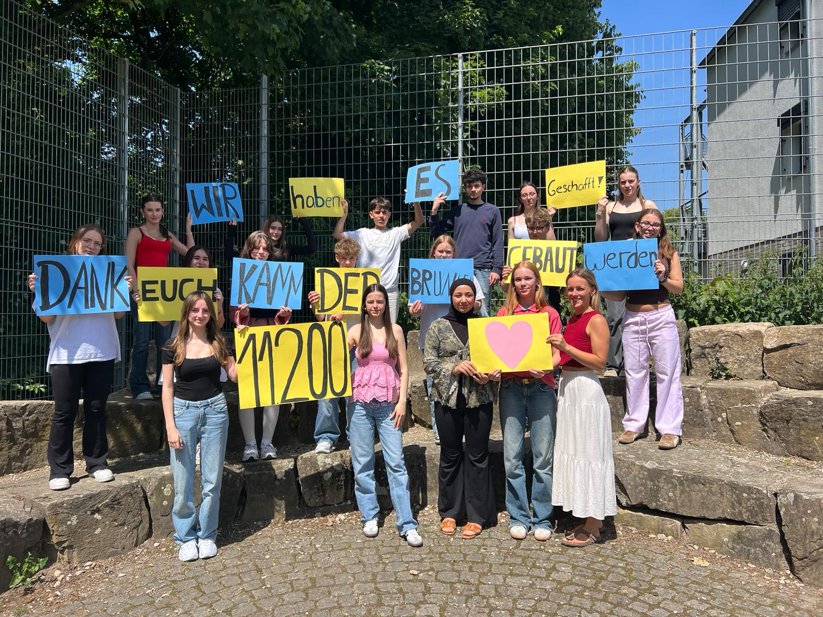 💧 CBRS-Schüler/innen finanzieren Trinkwasserbrunnen in Afrika
