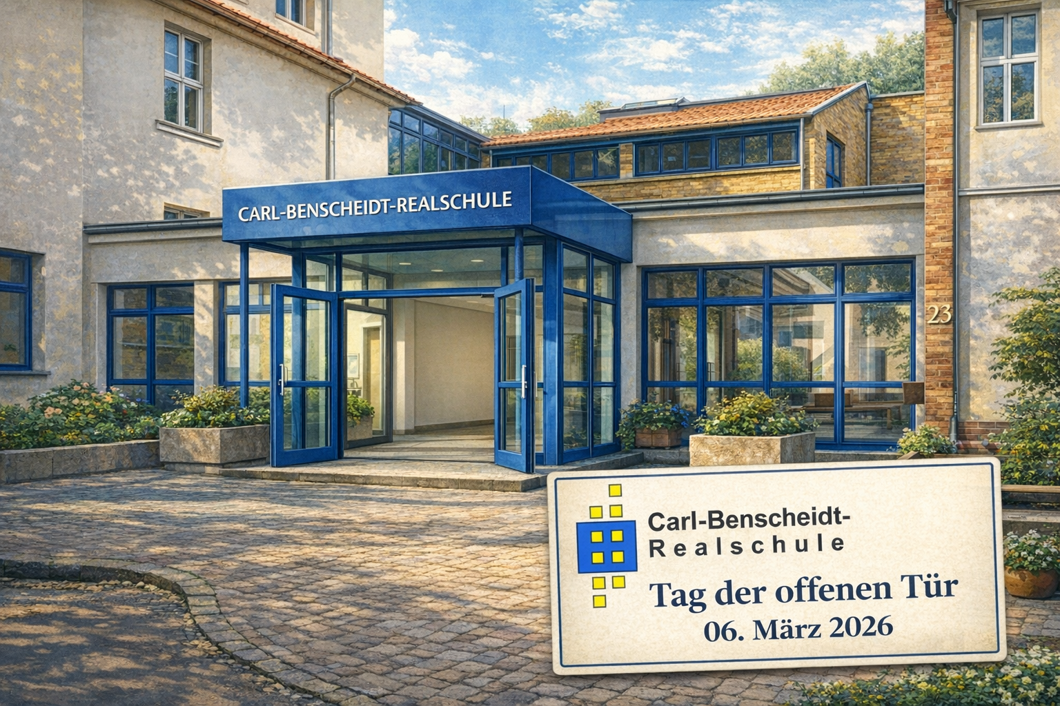 Tag der offenen Tür am 06.03.2026 von 16.00 bis 18.00 Uhr